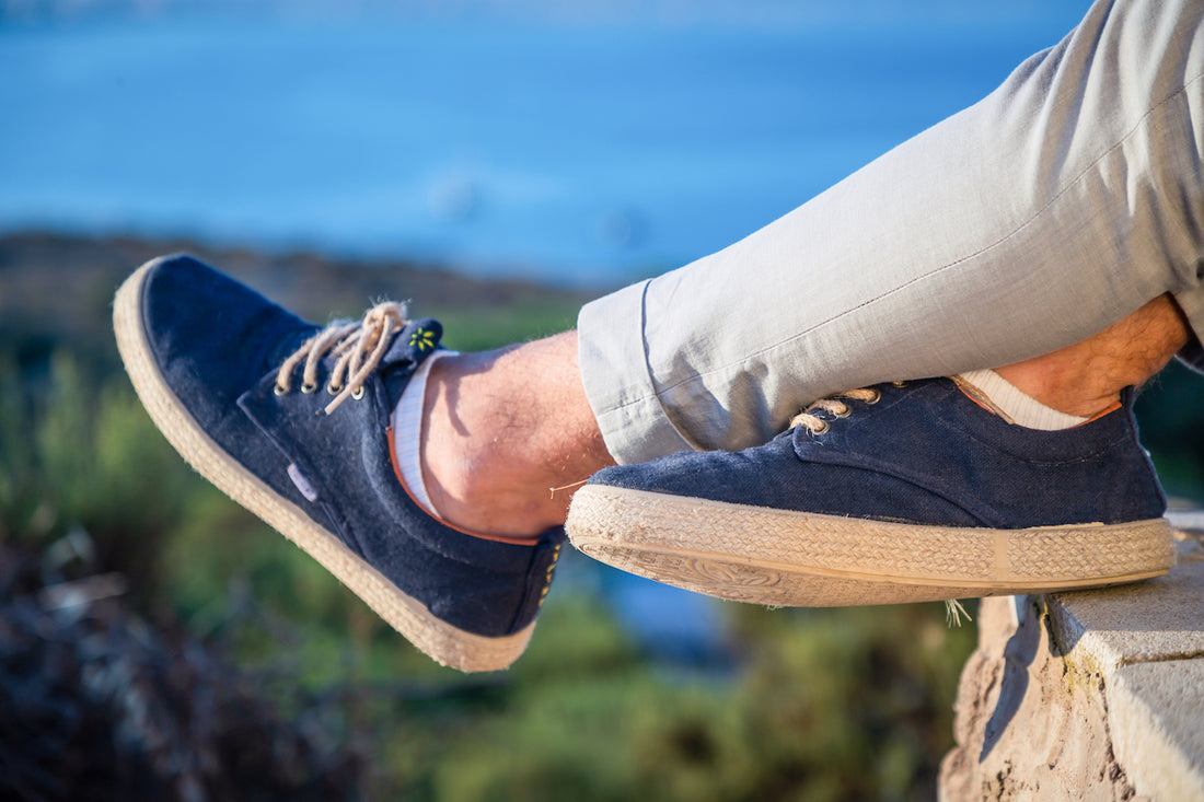 shoes made from hemp